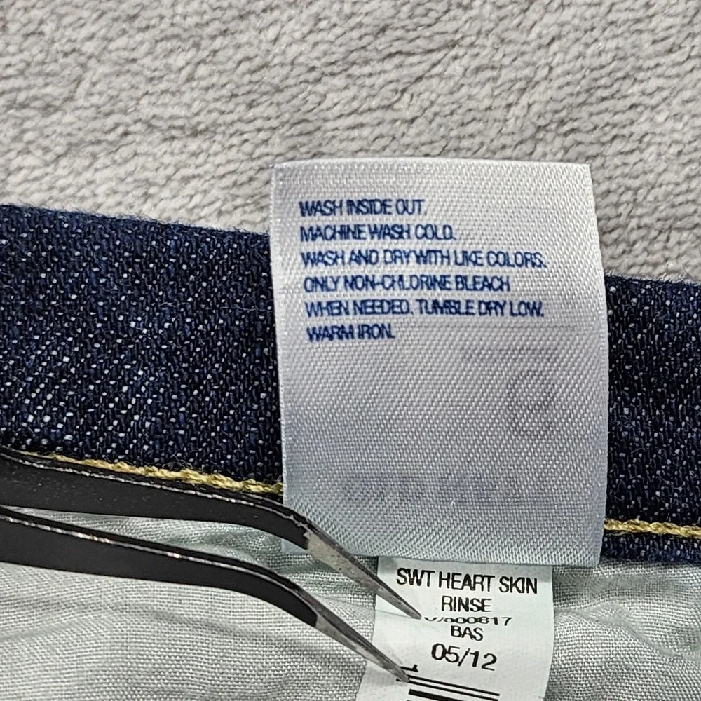 Old Navy Jeans‎ Womens 6 Blue The Sweetheart Mid Rise Skinny Stretch Denim
